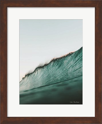 Framed Peaceful Wave Print