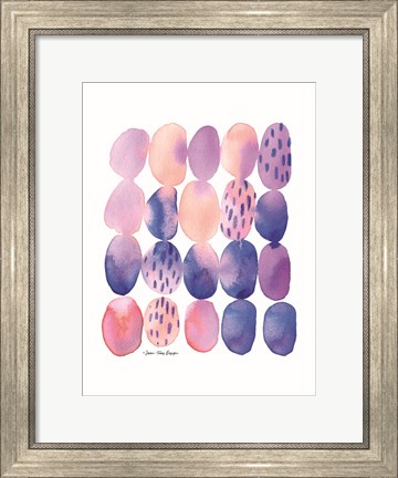 Framed Abstract Watercolor II Print