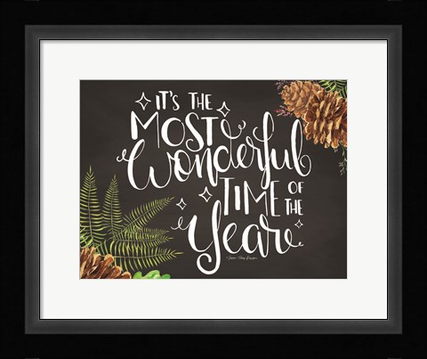 Framed Wonderful Time of the Year Print