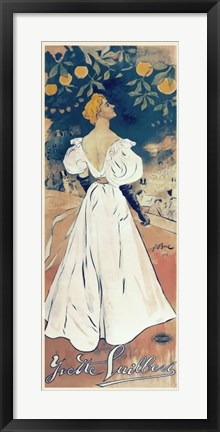 Framed Yvette Guilbert Print