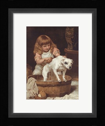 Framed Order of the Bath Print