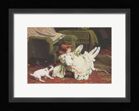 Framed Time to Play Print