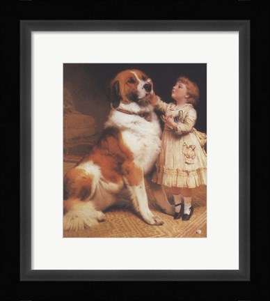 Framed Trust, 1888 Print