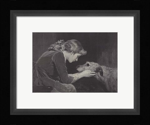 Framed Faithful and True Print