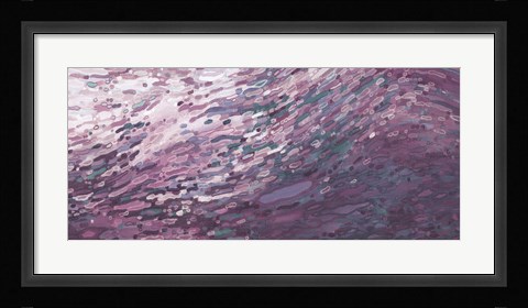 Framed Heather Skies Reflecting Print