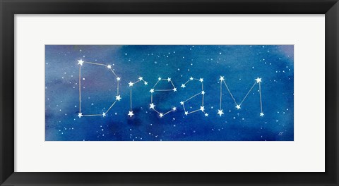 Framed Star Sign Dream Print