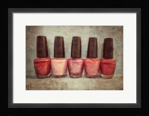 Framed Pretty In Pink Print