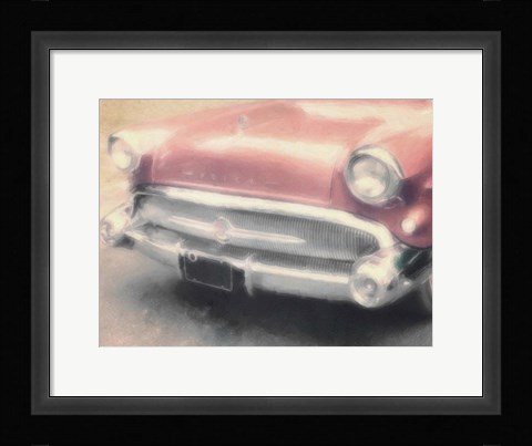 Framed Copper Buick Print