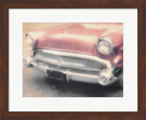 Framed Copper Buick Print