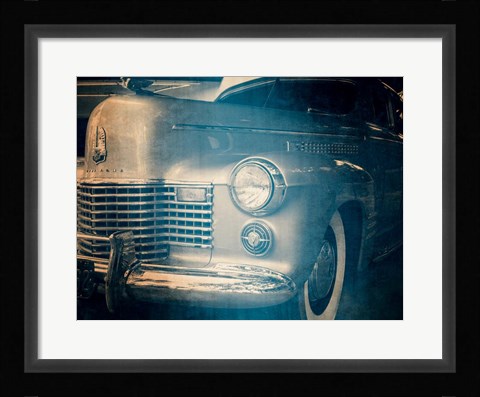 Framed 1940's Caddy Print