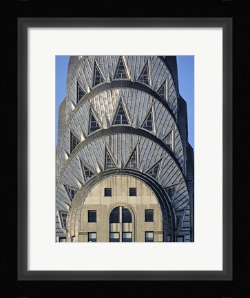 Framed Chrysler Building Print