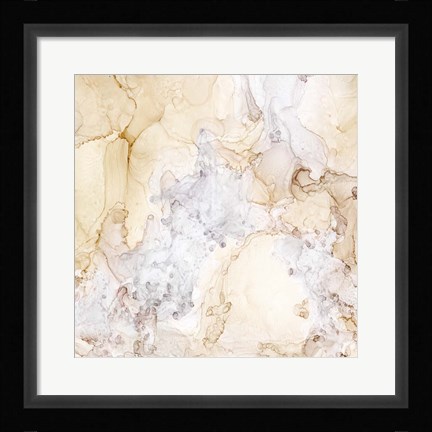 Framed Neutral Beauty Taupe Print