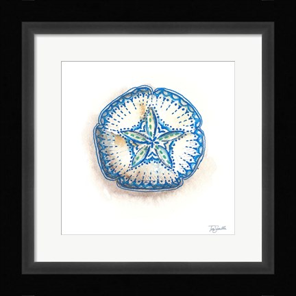 Framed Bohemian Shells VI Print