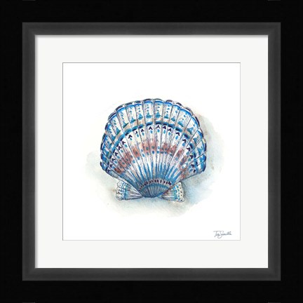 Framed Bohemian Shells VII Print
