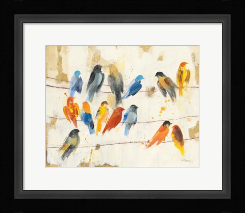 Framed Town Meeting Print