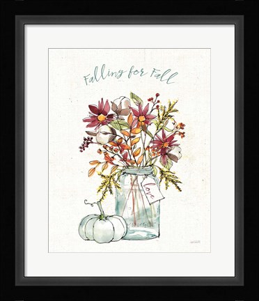 Framed Festive Foliage II Print