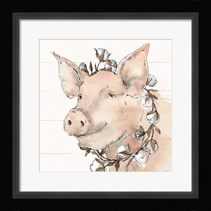 Framed Country Life V Print