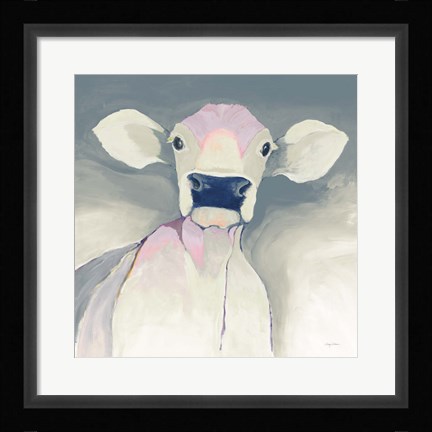 Framed Bella Neutral Print