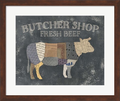 Framed From the Butcher Elements 22 Print