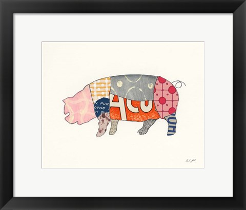 Framed From the Butcher II Print