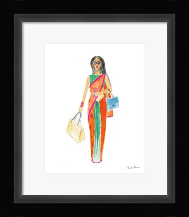 Framed International Girls III Print