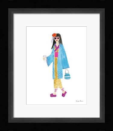 Framed International Girls IV Print