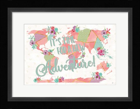 Framed Floral Aspect II Color Print