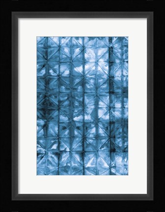 Framed Kanari V Indigo Print