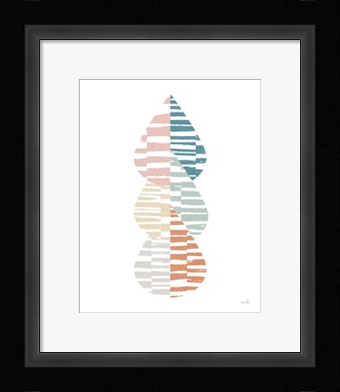 Framed Meditate IV Print