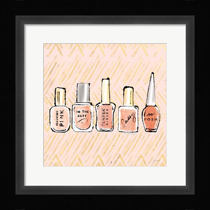 Framed Geo Beauty and Sass I Print