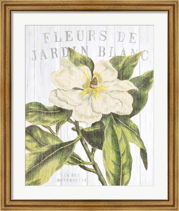 Framed Fleuriste Paris II Print