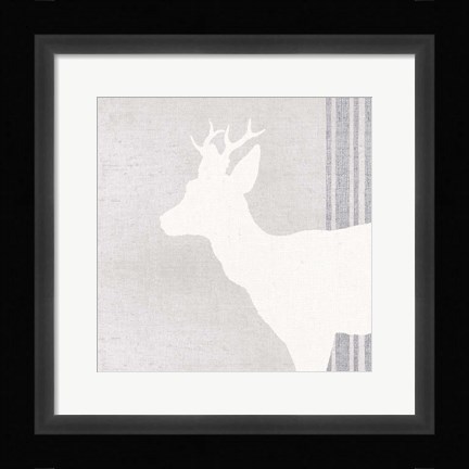Framed Woodland Animal IV Print