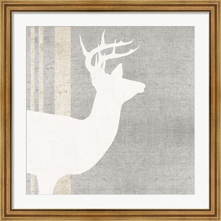 Framed Woodland Animal I Print