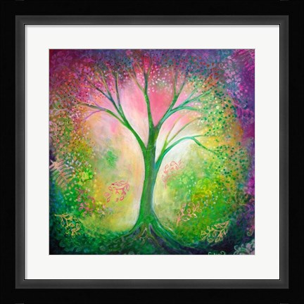 Framed Tree of Tranquility Print