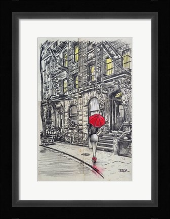 Framed Borough Walk Print