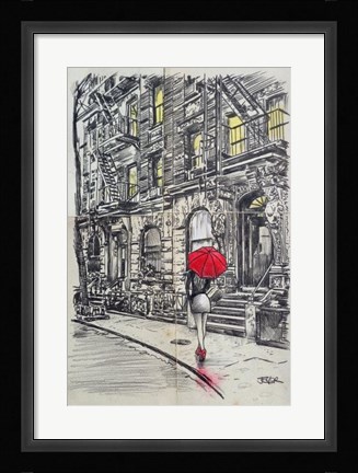 Framed Borough Walk Print