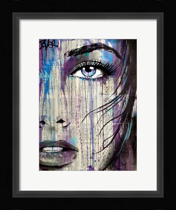 Framed Indigo Feel Print