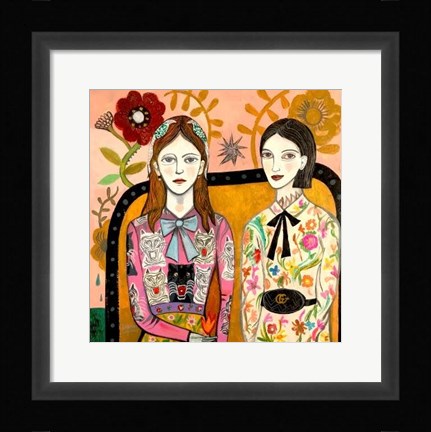 Framed Sisters Print