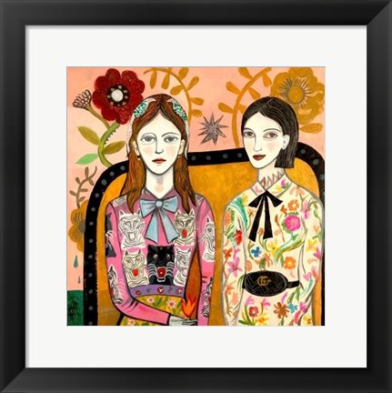 Framed Sisters Print