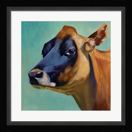 Framed Jersey Girl Print