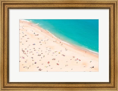 Framed Aerial Beach Print