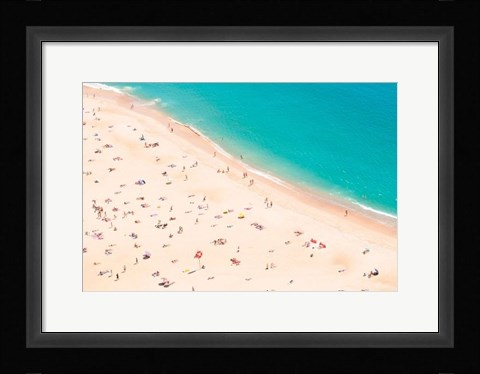 Framed Aerial Beach Print
