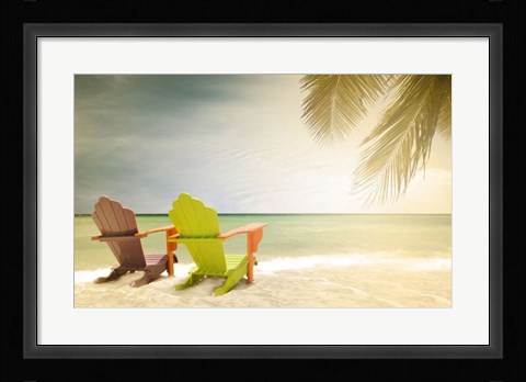 Framed Paradise Beach Print