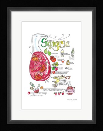 Framed Sangria Print