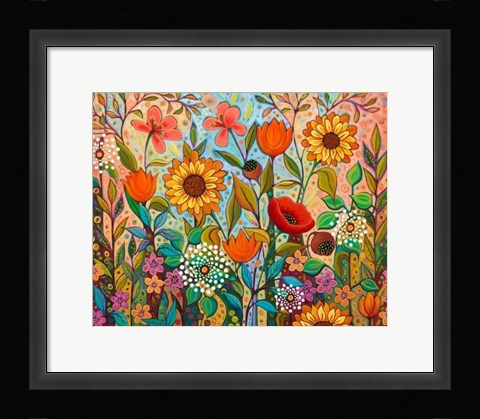 Framed Joy in the Morning Print