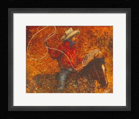 Framed Roundup 2 Print