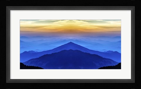 Framed Mountain High Print