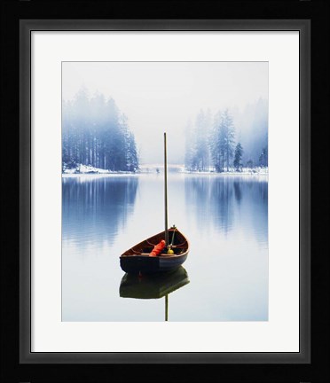 Framed Boat Print