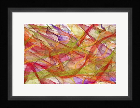 Framed Summer Swirl Print