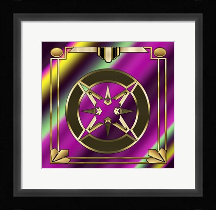 Framed Deco 26 Print
